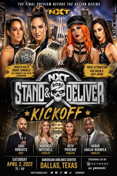 WWE NXT Stand & Deliver Kickoff