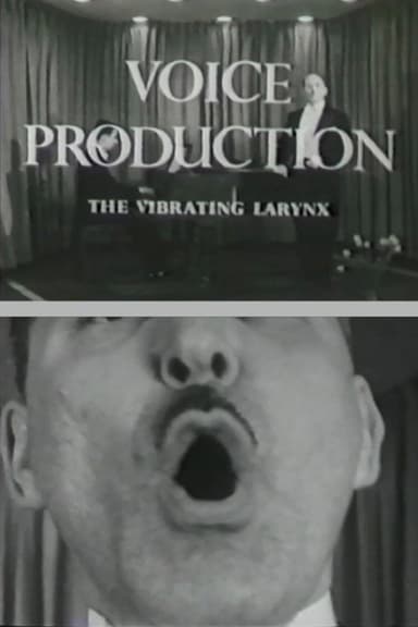 Voice Production: The Vibrating Larynx