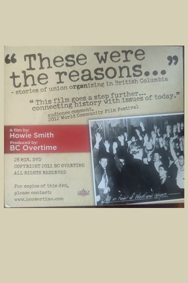 These were the reasons