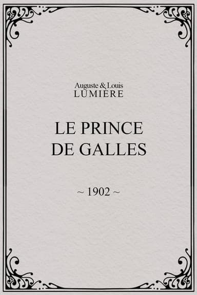 Le prince de Galles