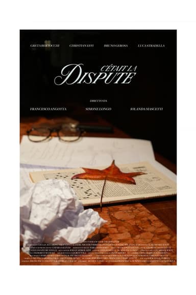 C'était la dispute